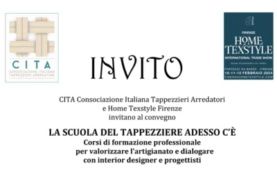 La scuola del Tappezziere adesso c’è